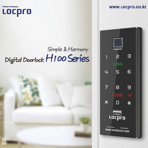 Khóa cửa điện tử LOCPRO H100F - Hình ảnh 6