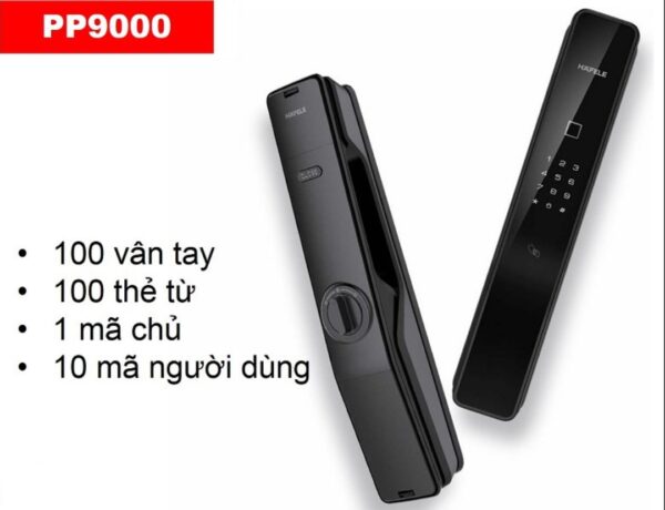 Khóa điện tử Hafele PP9000 - Hình ảnh 4