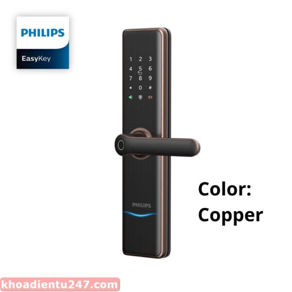 khóa cửa vân tay Philips 7300 - Hình ảnh 7