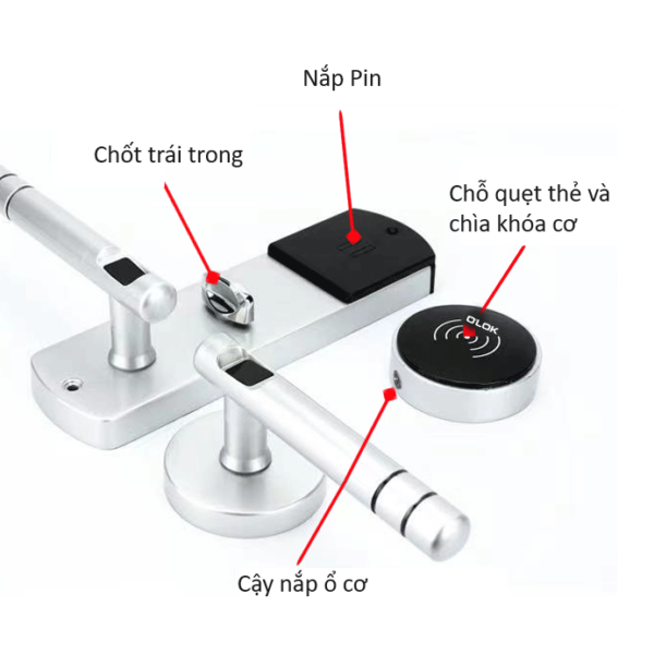 Khóa thẻ từ khách sạn O’LOK HT-720 - Hình ảnh 3