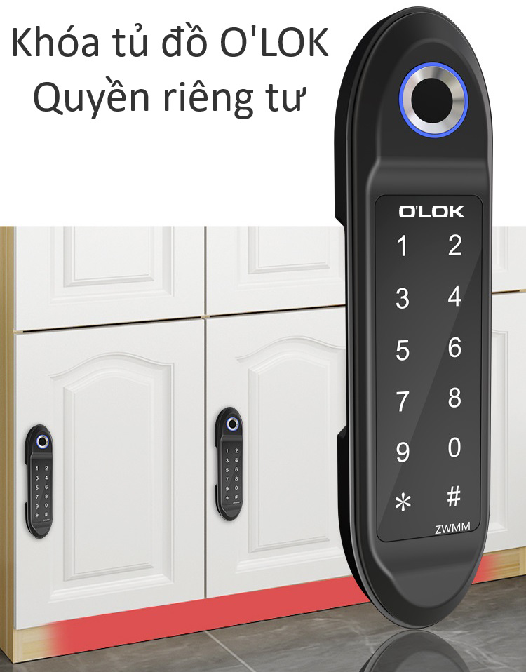 khoa tu do van tay OLOK C301 0077