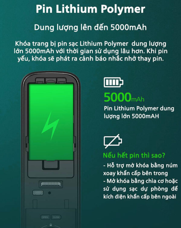 Khóa nhận diện khuôn mặt Philips DDL709-7HWS - Hình ảnh 4