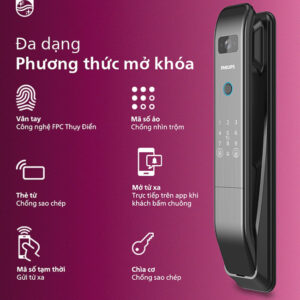 khoa van tay chuong hinh philips ddl303 2222