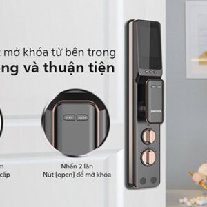 khoa van tay chuong hinh philips ddl303 555