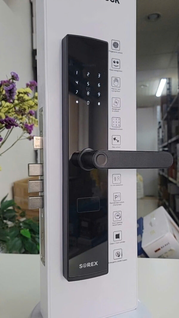 Khóa Cửa Vân Tay Sorex SH3300 - Hình ảnh 2